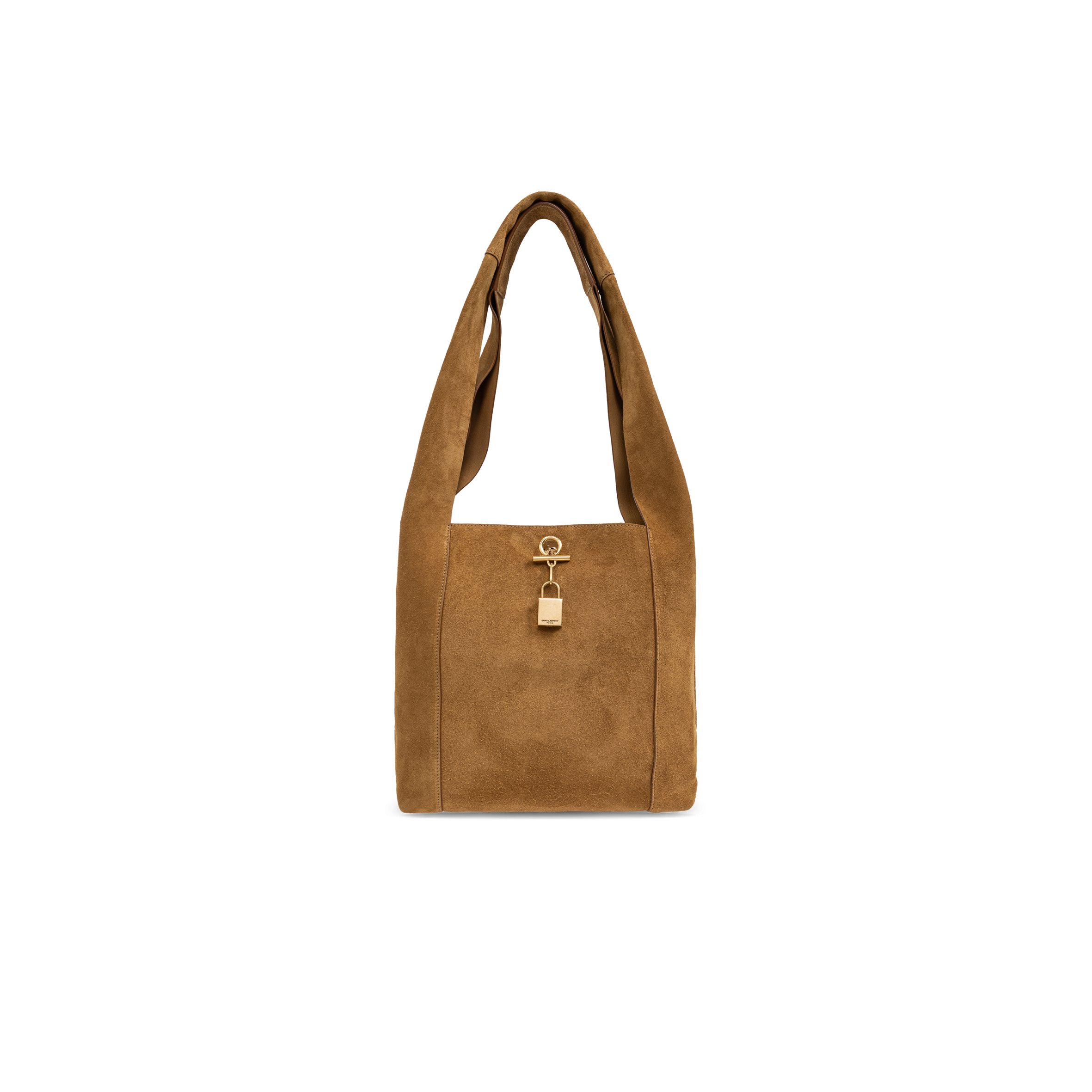 Y*L suede hobo shoulder bag ''biscuit brown'' 773686aac2f9851 (27*27*8cm)